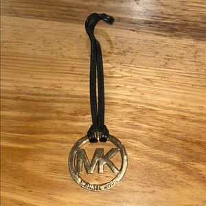 Michael Kors Gold Logo Pendant Bag charm replacement